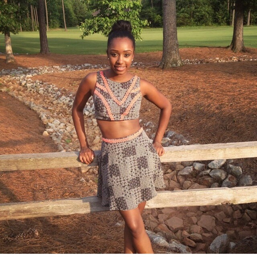 Matching Two Piece Printed Set